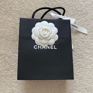 Authentic Chanel Paper Shopping Bag